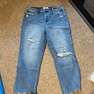 Mica Light Blue Boyfriend Jeans